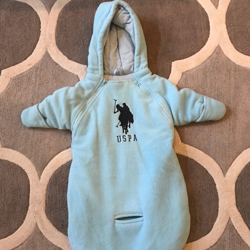 US Polo Assn bunting 0-9 months